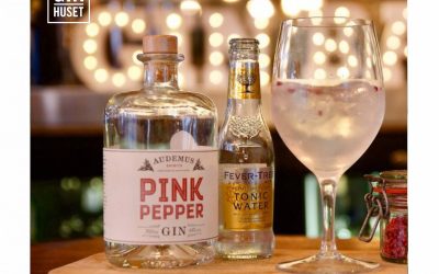 Gin & Tonic: Pink Pepper Gin fra Audemus